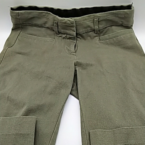 Candie's womens Audrey Ankle green pants size 1 - Picture 2 of 7